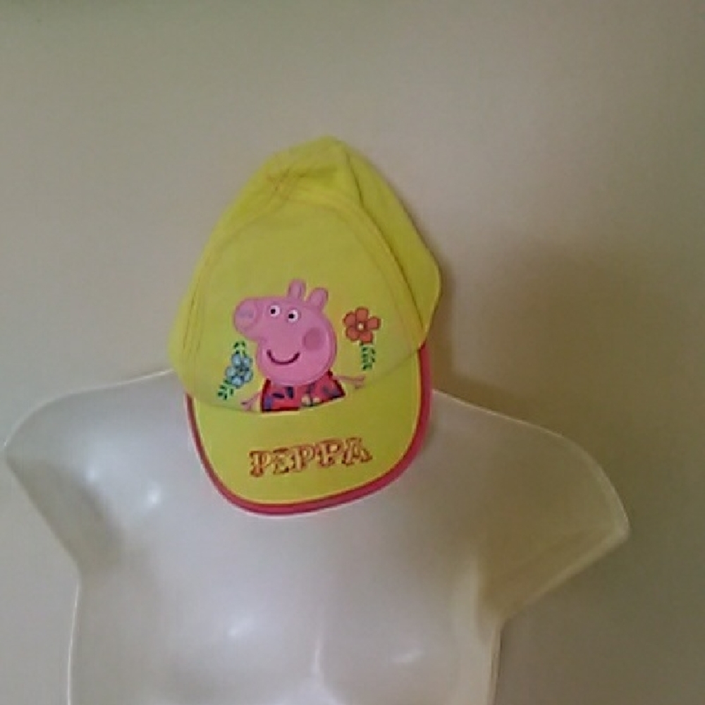 💲50CENTS▶YES 2 FOR 💲1⃣ Dollar ⏩⏩▶▶Peppa Pig Yellow Cap